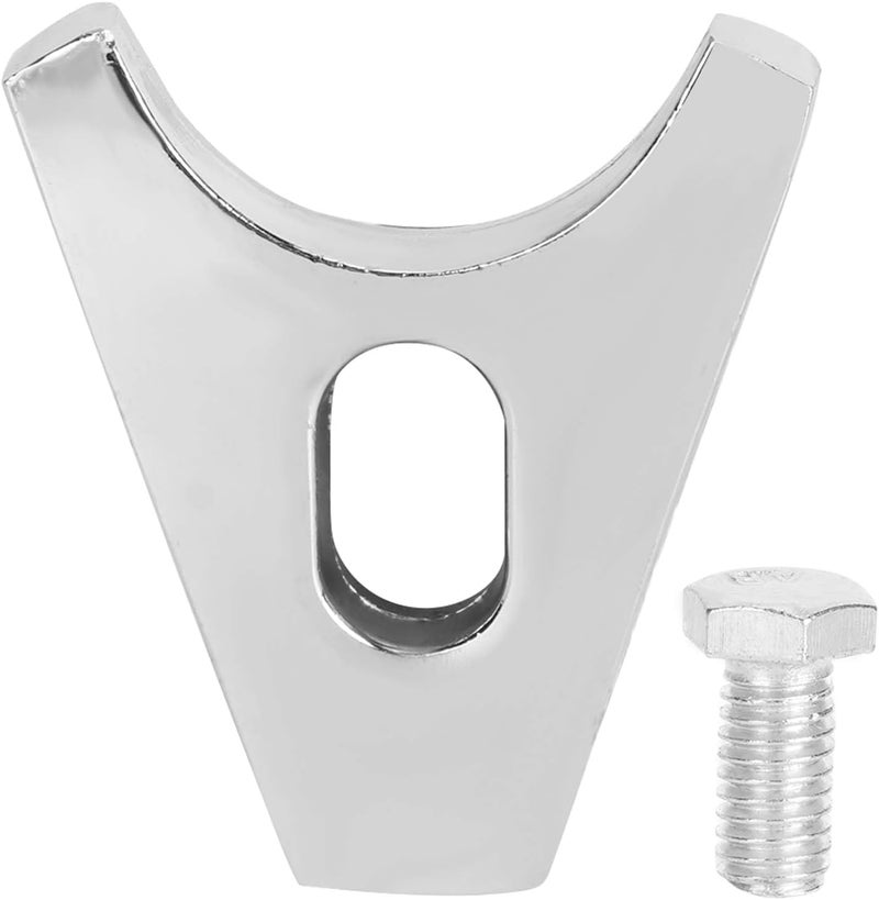 Kodrily SBC Distributor Hold Down Clamp BBC, Chrome Steel Engines Distributor Clamp with Distributor Hold Down Bolt Compatible with Chevy Distributors V8 V6, 1Pcs - Image 1